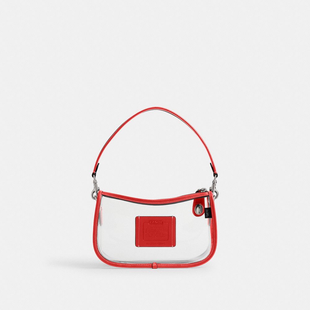 Disney X Coach Swinger Bag In Regenerative Leather With Mickey Mouse And Friends