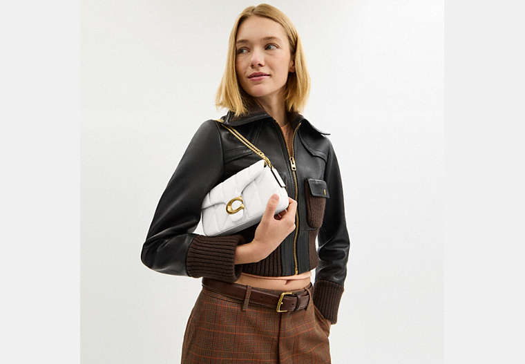 Tabby Chain Crossbody Bag 19 With Quilting