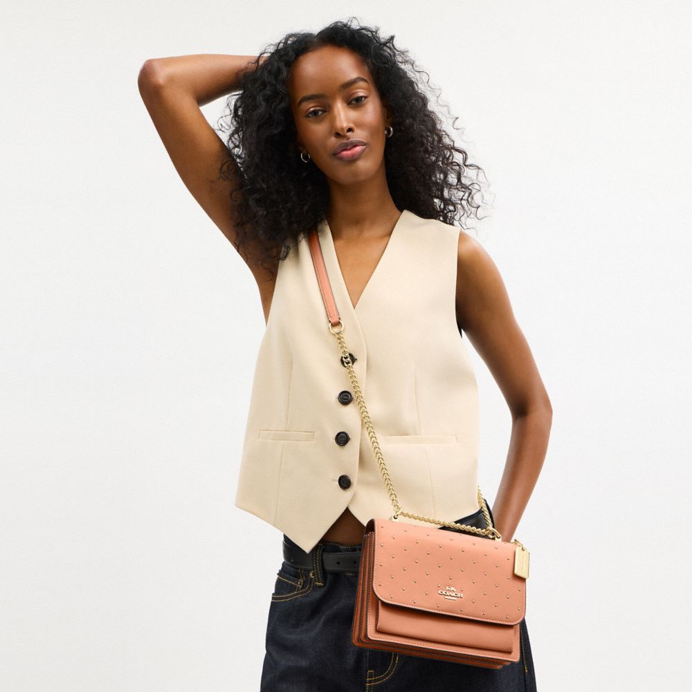 Klare Crossbody Bag With Rivets