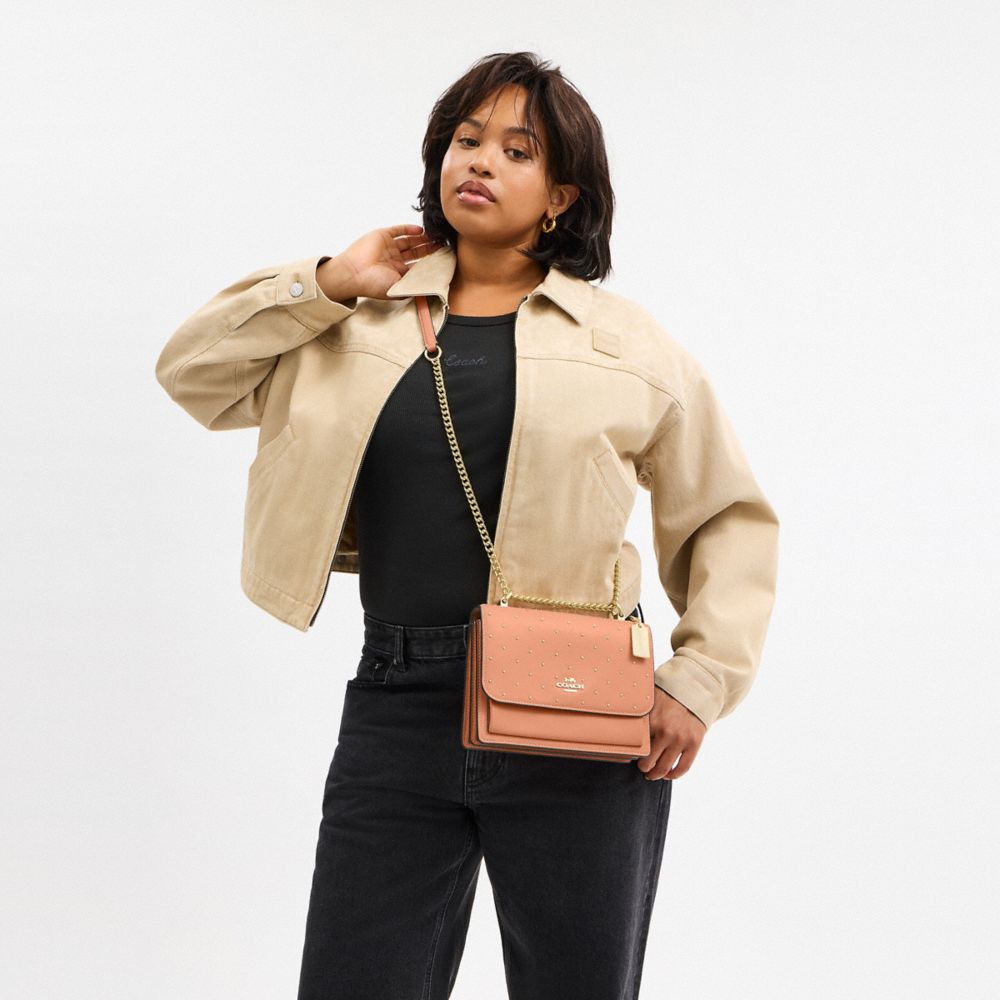 Klare Crossbody Bag With Rivets