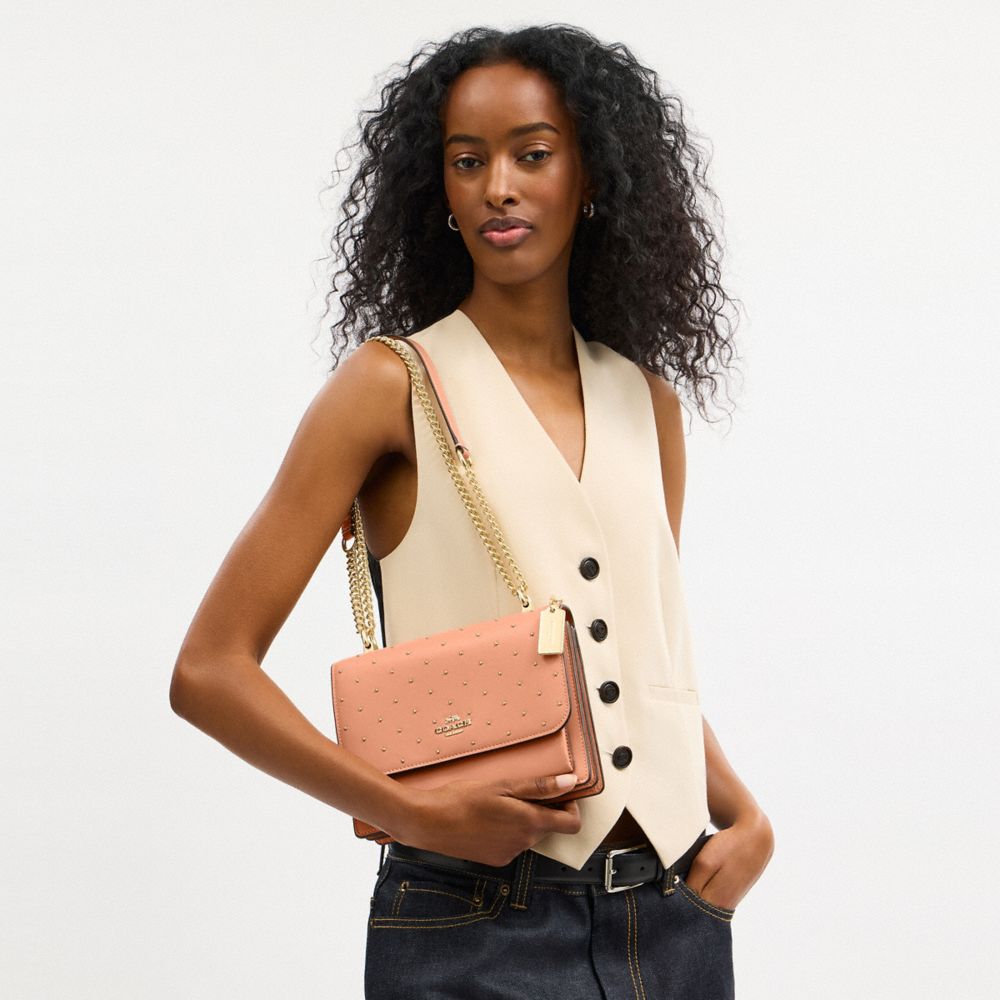 Klare Crossbody Bag With Rivets