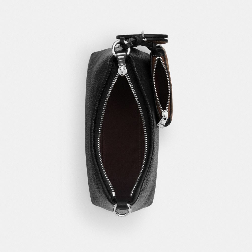 Laurel Small Shoulder Bag With Mirror Charm And Pouch