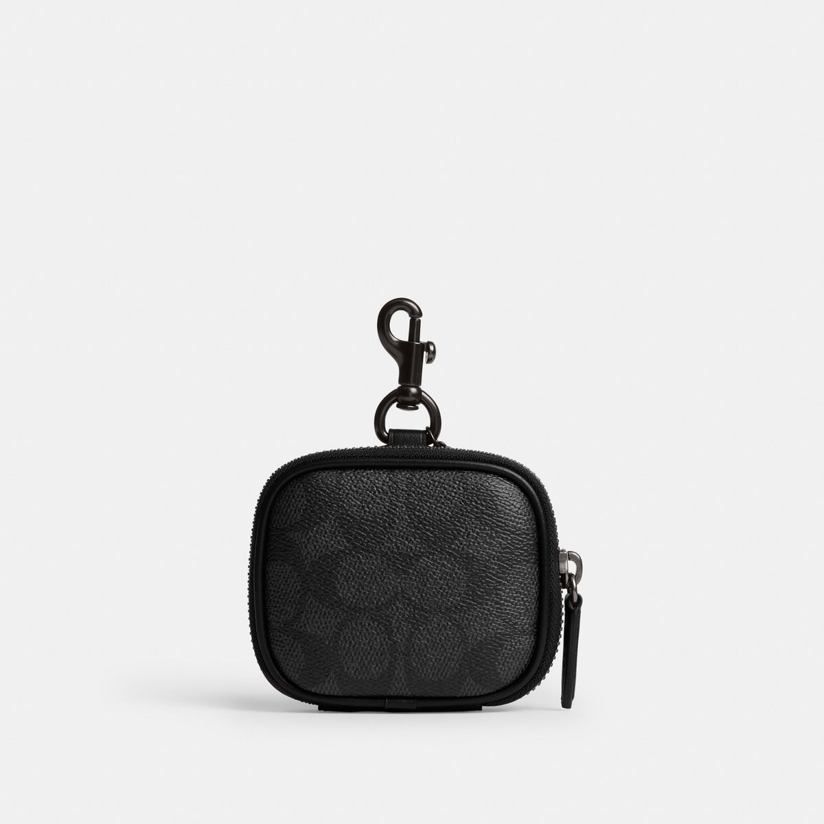 Clip On Pouch In Signature Canvas