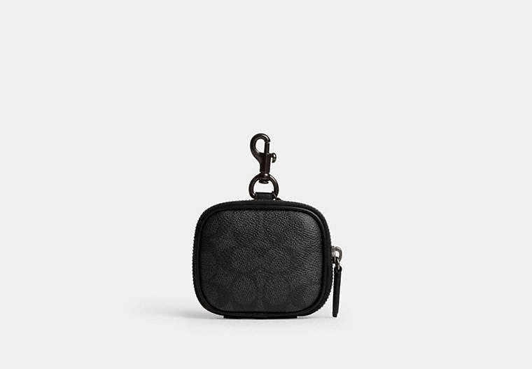 Clip On Pouch In Signature Canvas