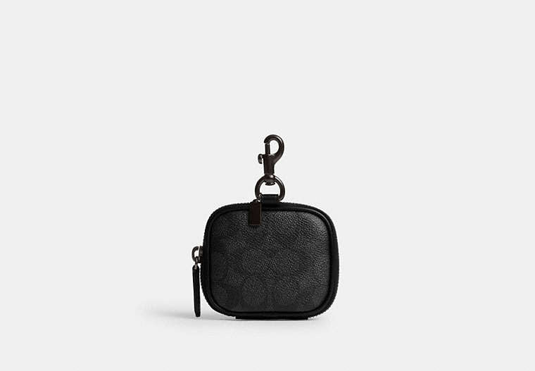 Clip On Pouch In Signature Canvas