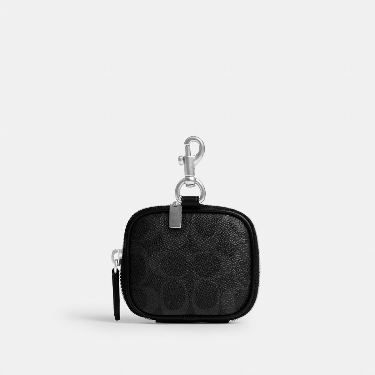 Clip On Pouch In Signature Canvas
