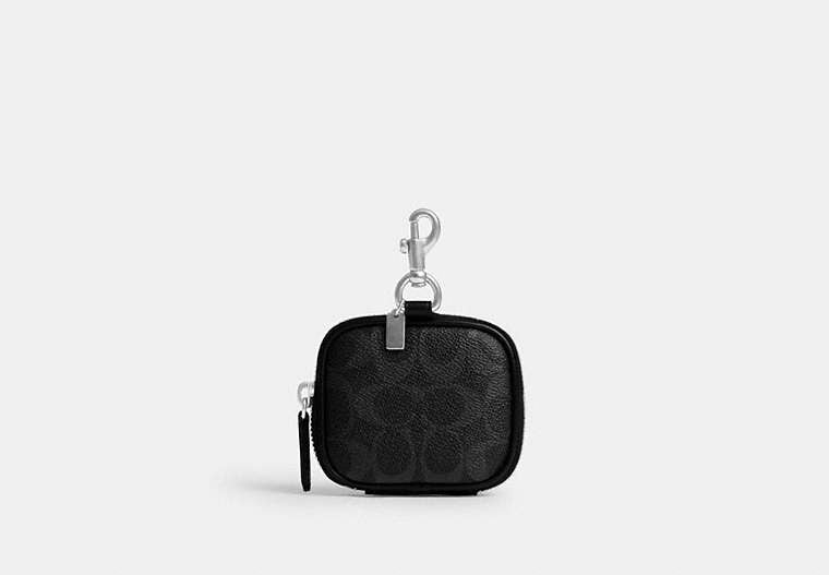 Clip On Pouch In Signature Canvas