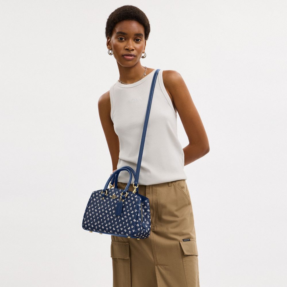 Savannah Small Carryall Bag With Floral Print