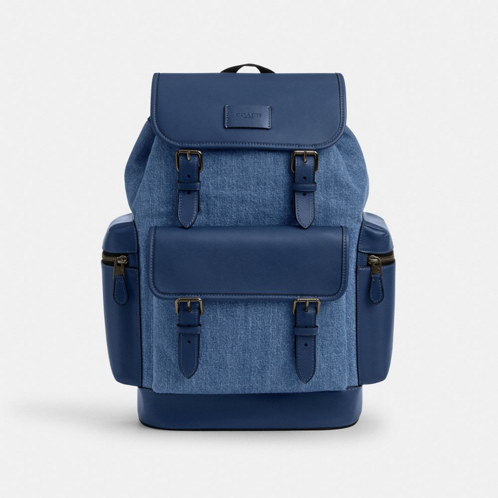 Sprint Backpack In Colorblock Signature Canvas