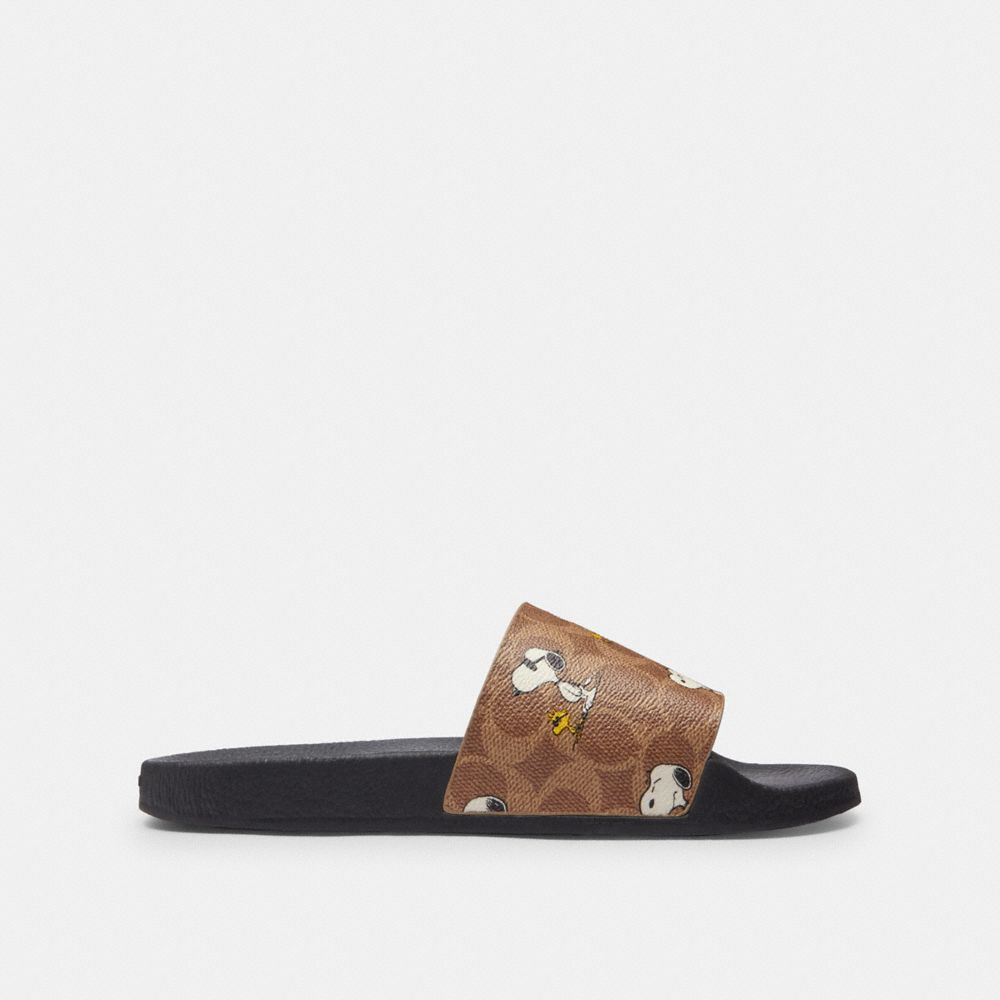 Udele Sport Slide In Signature Canvas With Fruit Print