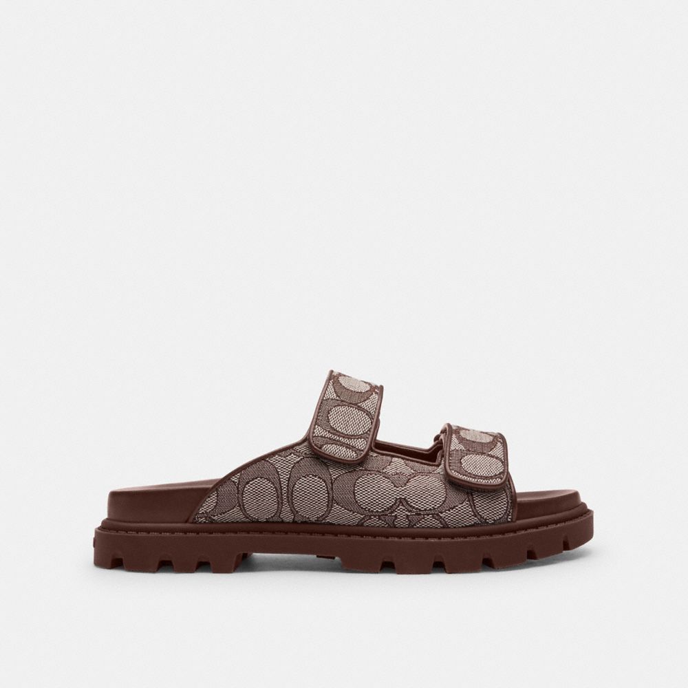 Two Band Sport Slide In Signature Jacquard