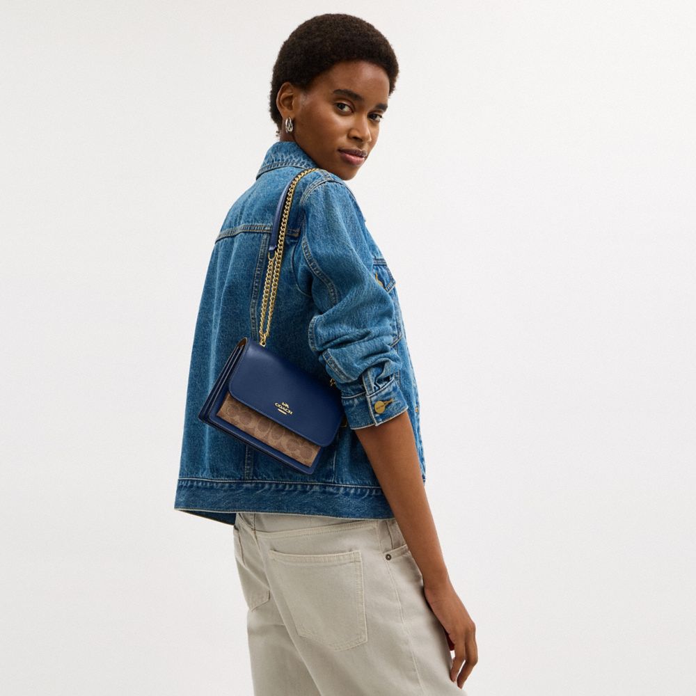 Mini Klare Crossbody Bag In Signature Canvas