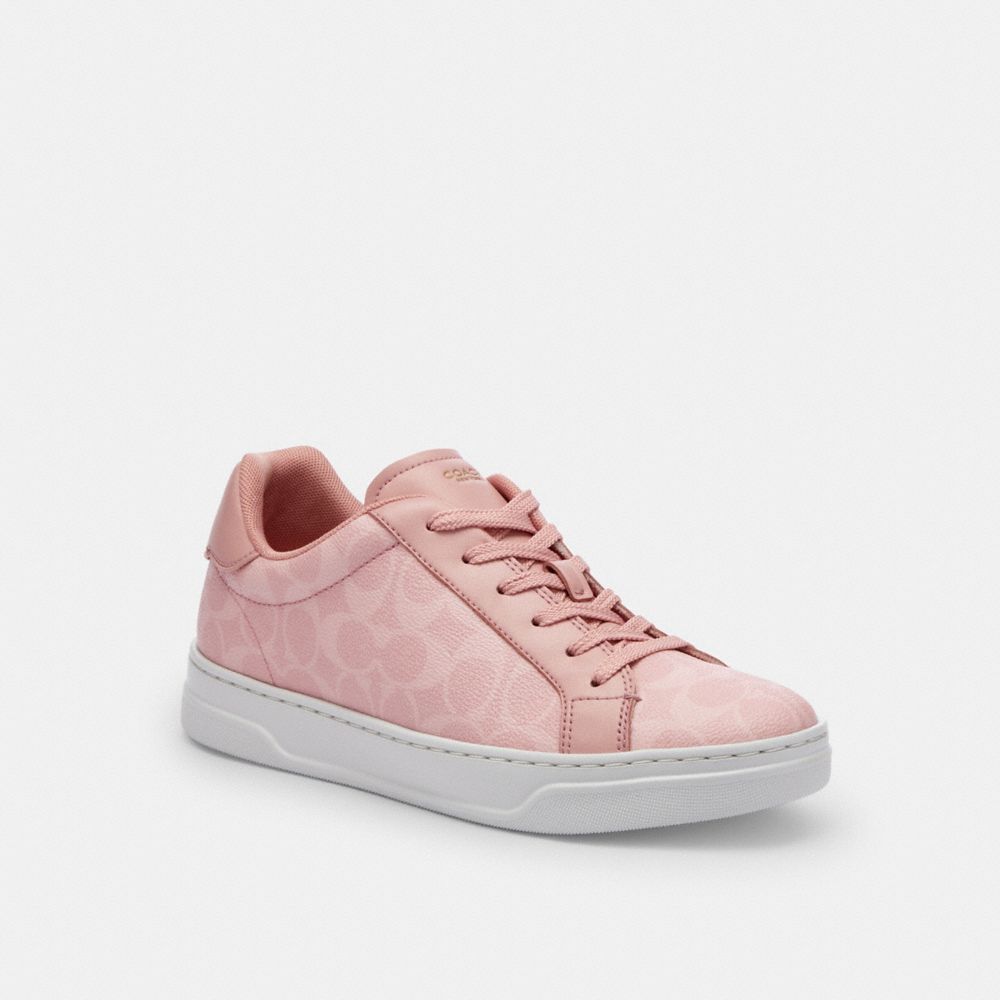 High Line Sneaker In Signature Canvas