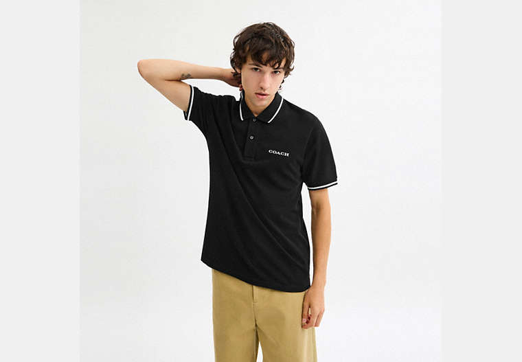 Signature Trim Polo In Organic Cotton