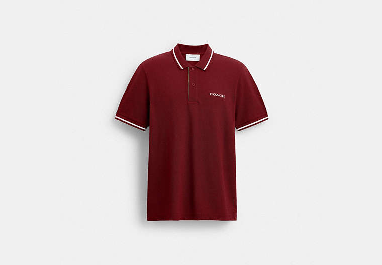 Signature Trim Polo In Organic Cotton