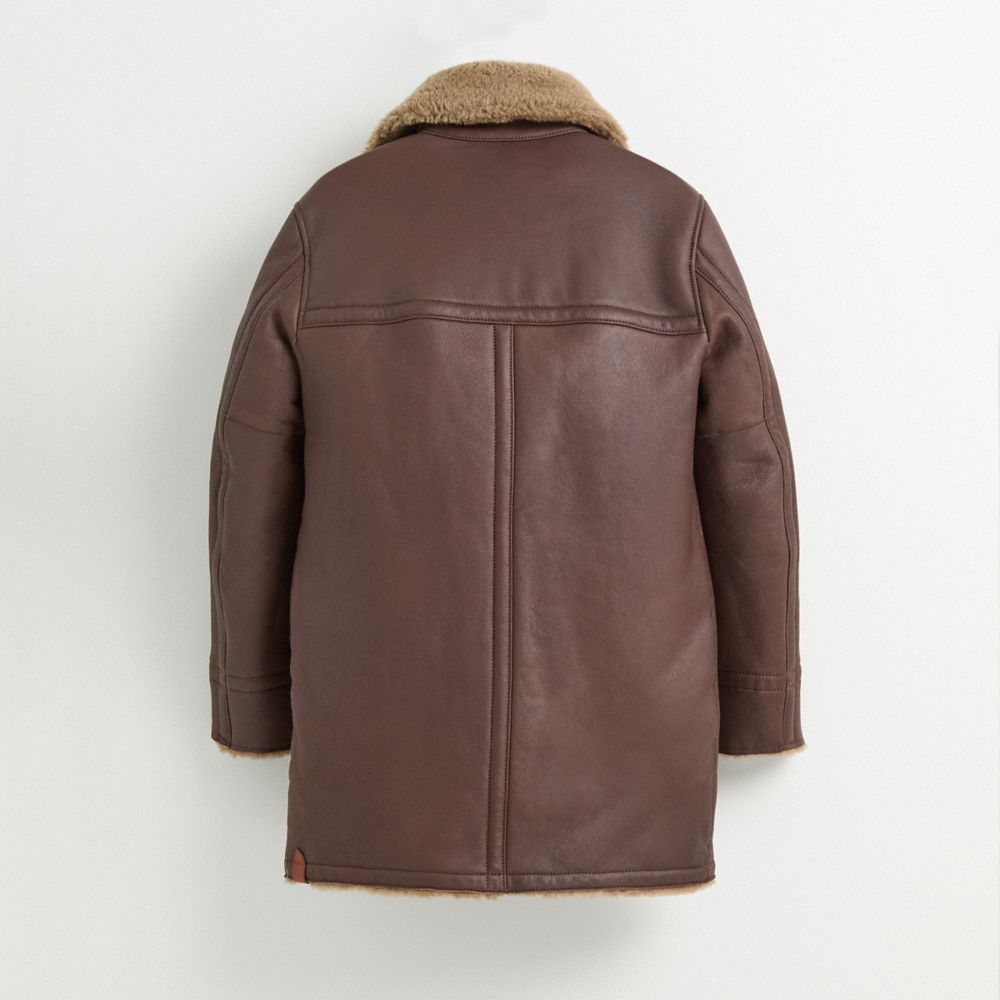 Restored Reversible Shearling Coat