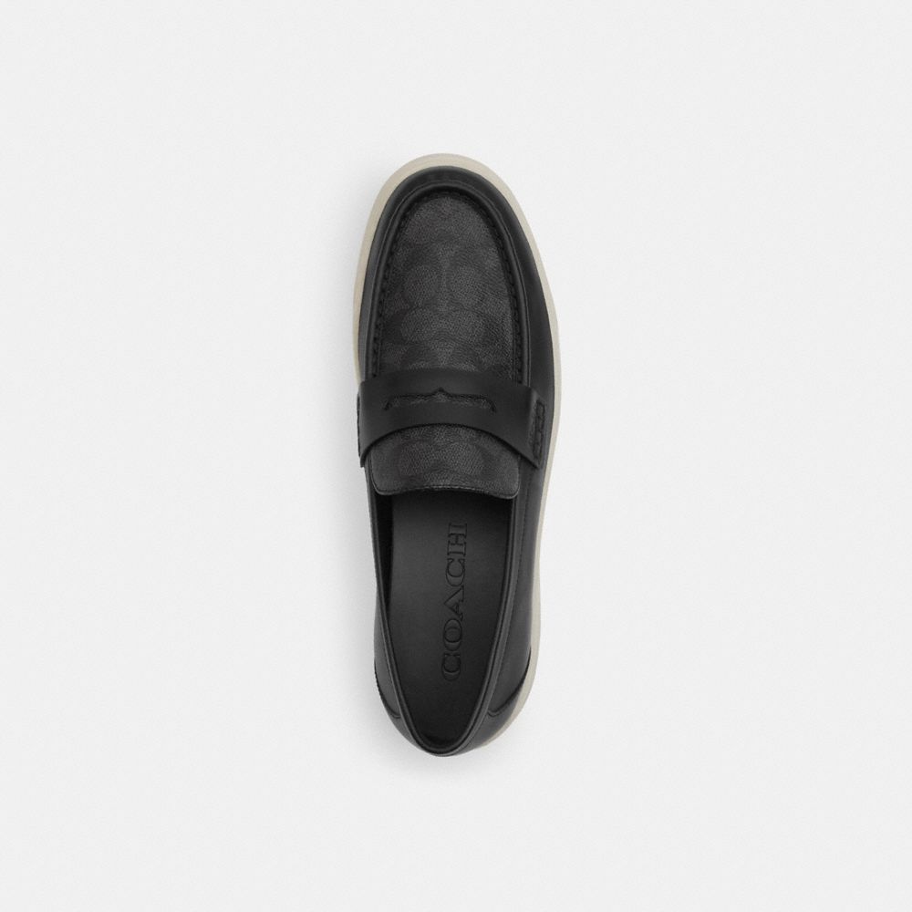 Hybrid Loafer With Signature Canvas