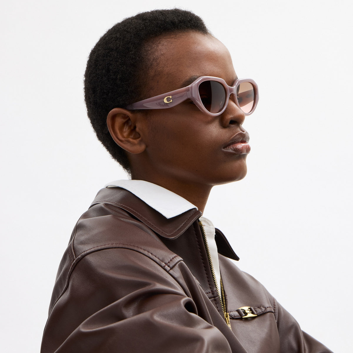 C Hardware Geometric Sunglasses
