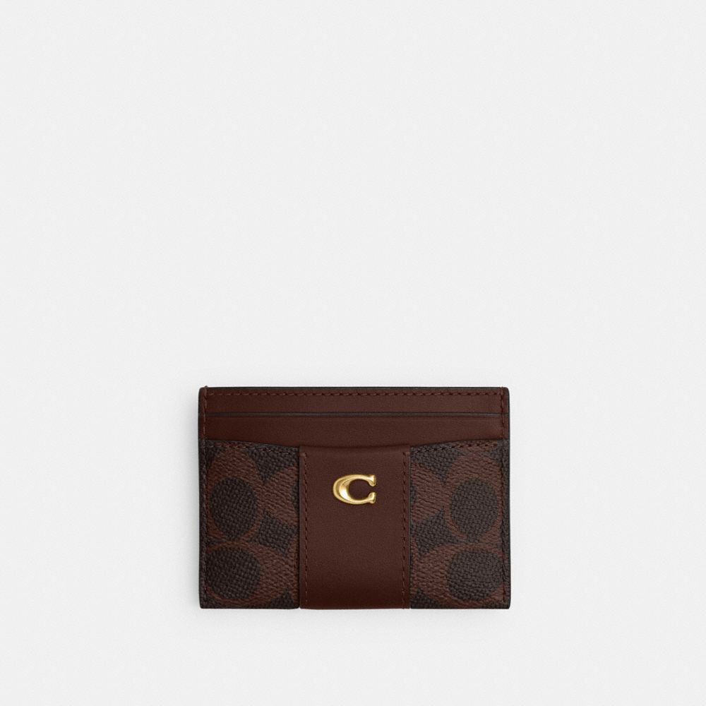 Essential Card Case In Signature Canvas