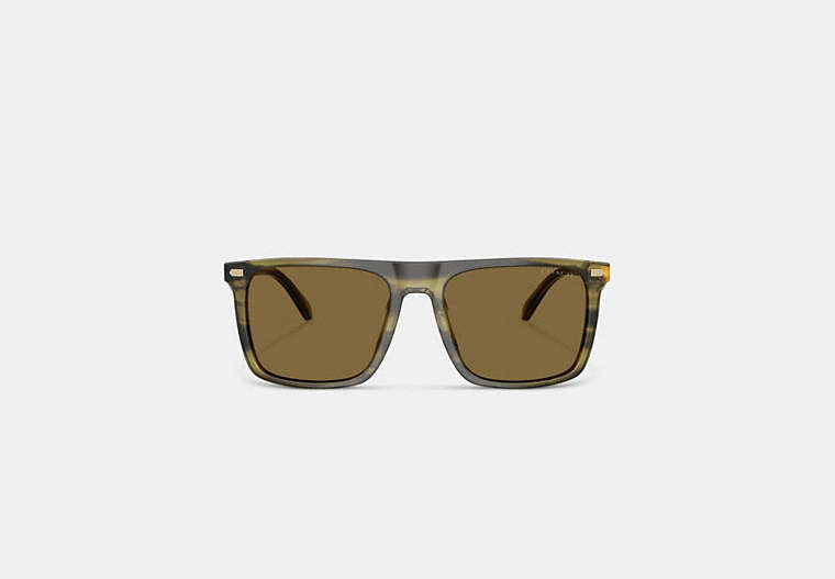 Flat Top Square Sunglasses