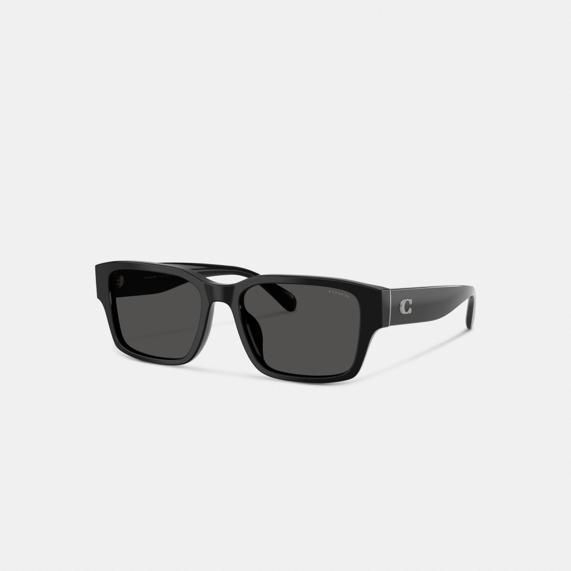 Maxi Sculpted C Narrow Square Sunglasses