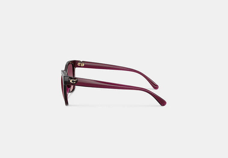 Signature Heart Oversized Square Sunglasses