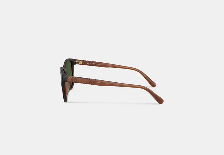 Textured Square Sunglasses