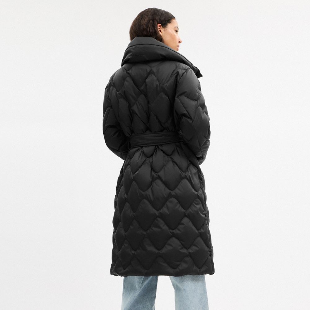 Quilted Long Puffer