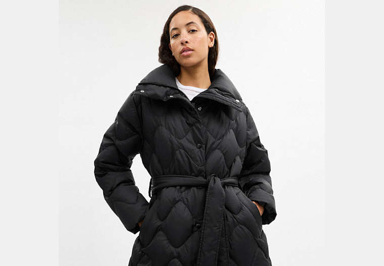 Quilted Long Puffer