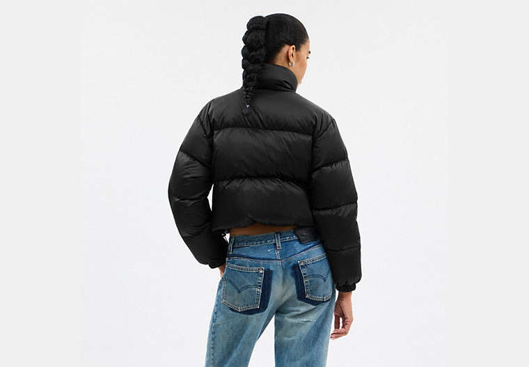 Short Cropped Puffer Jacket