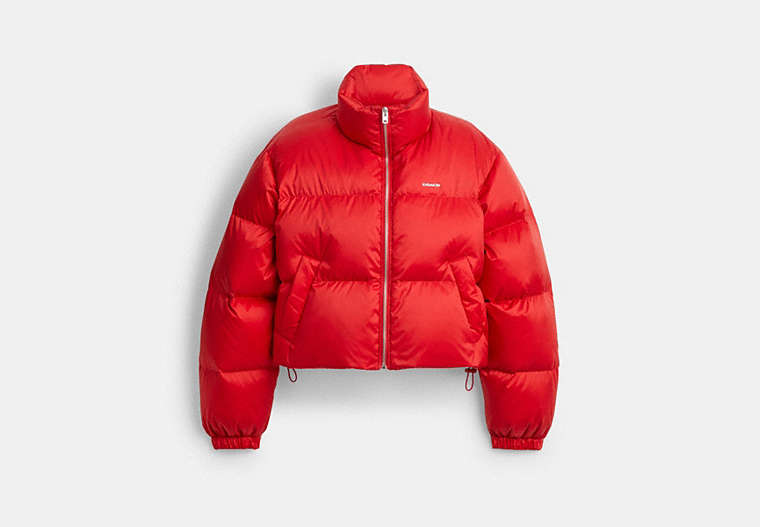 Short Cropped Puffer Jacket
