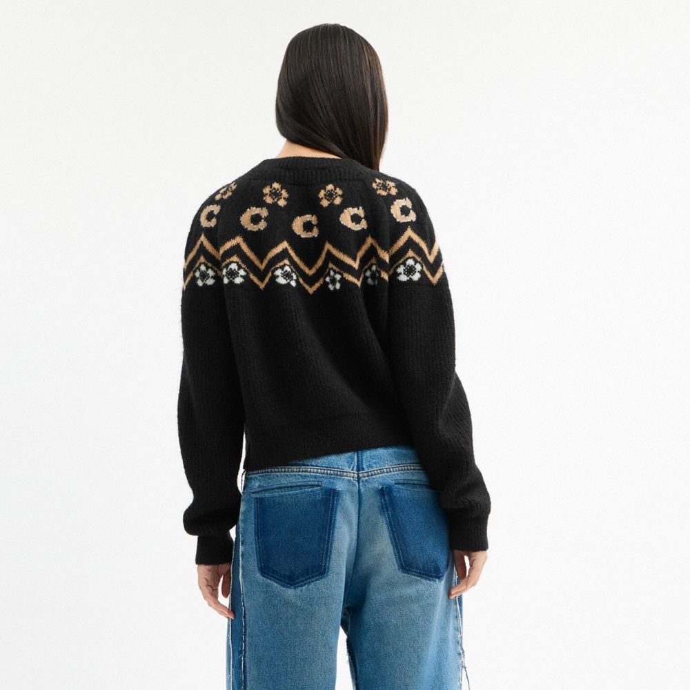 Signature Fairisle Crewneck Sweater