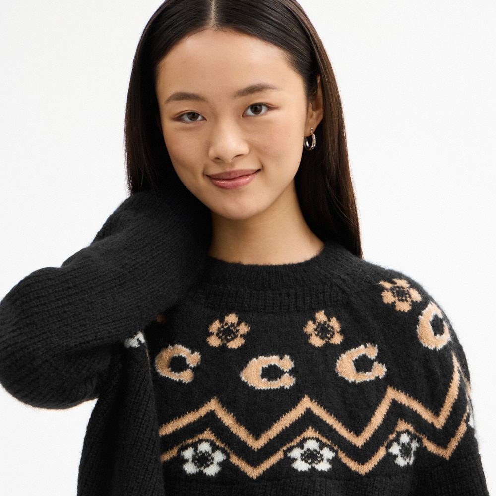Signature Fairisle Crewneck Sweater