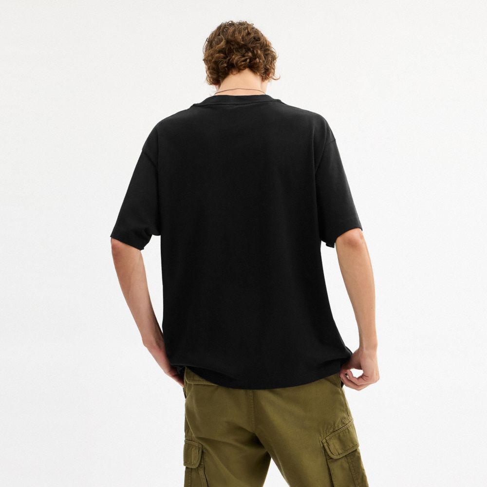 Pumpkin Relaxed T Shirt In Organic Cotton