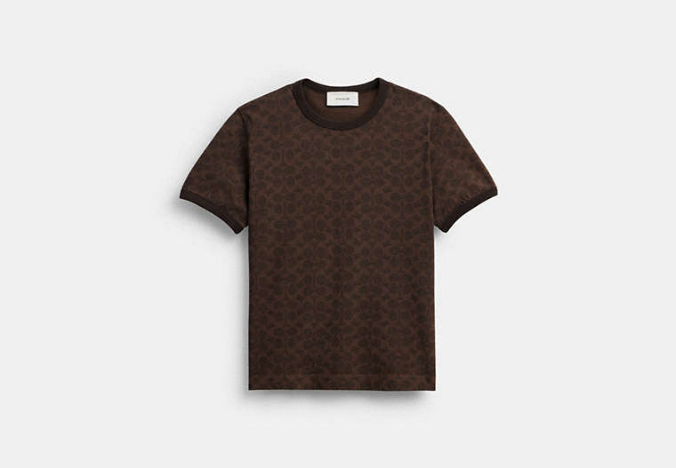 Signature Ringer T-Shirt In Organic Cotton