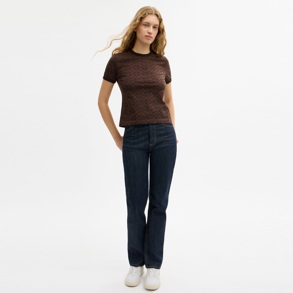 Signature Ringer T-Shirt In Organic Cotton