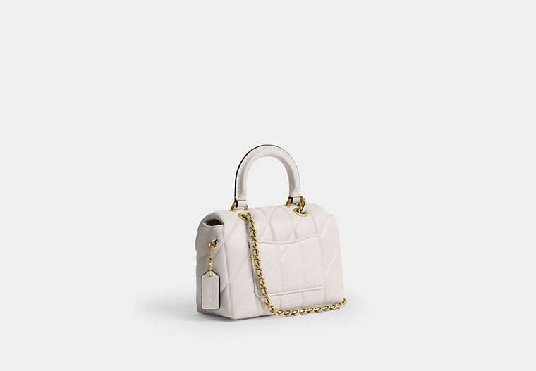 Tabby Top Handle Bag With Quilting