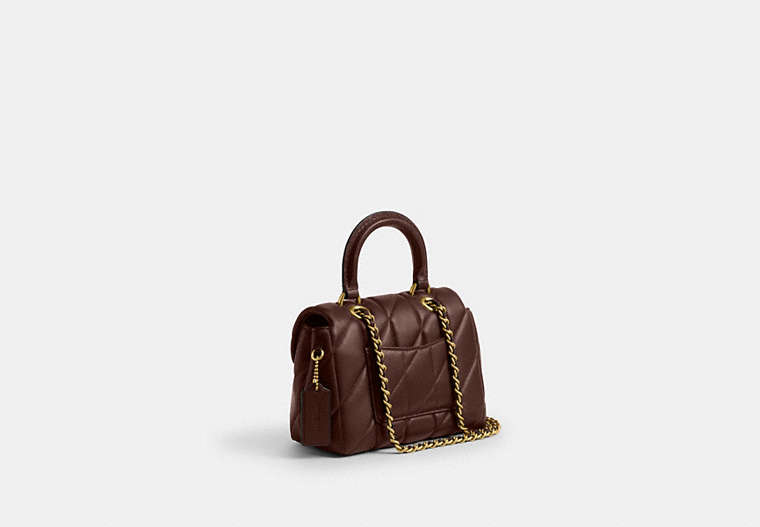 Tabby Top Handle Bag With Quilting