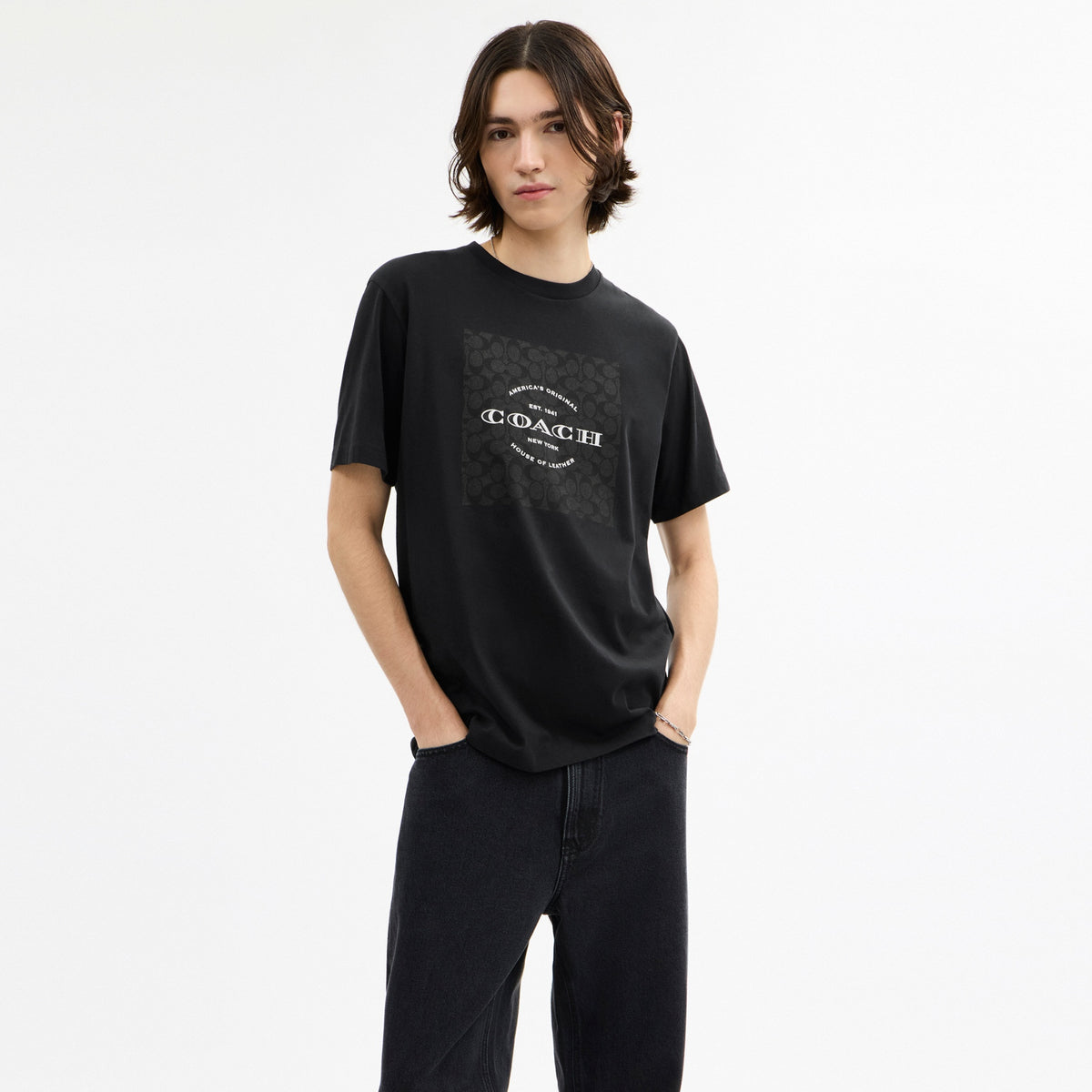 Signature Square T-Shirt In Organic Cotton