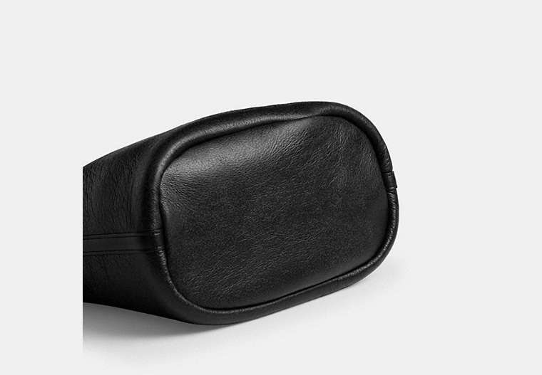 Bleecker Bucket Bag In Shearling
