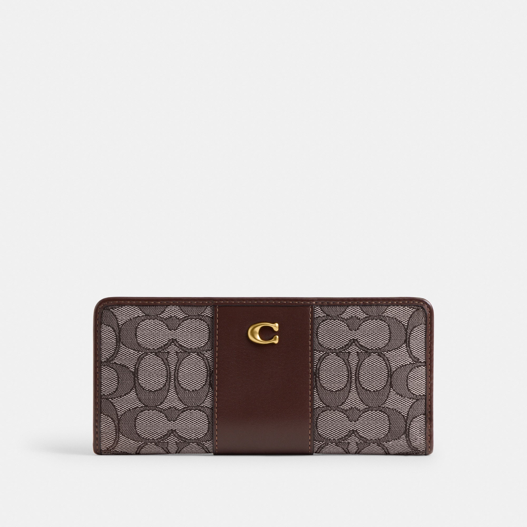Essential Slim Wallet In Signature Jacquard