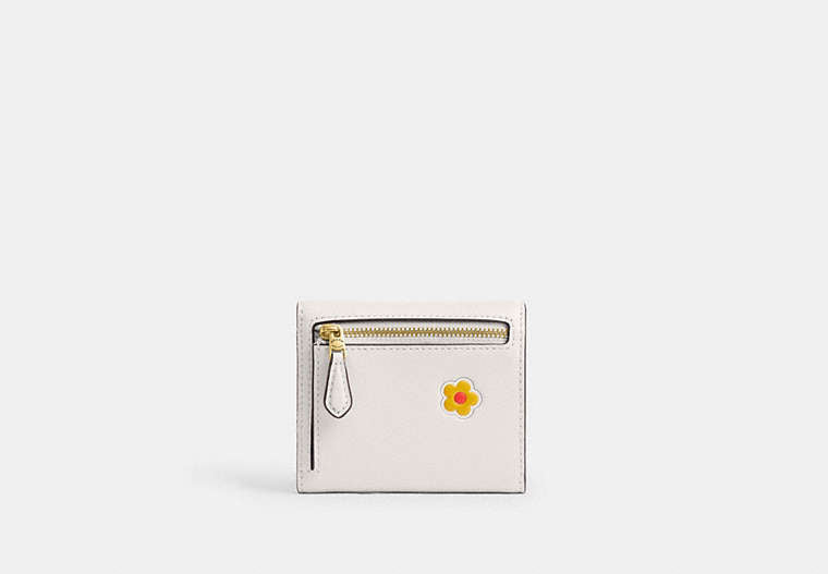 Mila Small Flap Wallet With Sticker Print