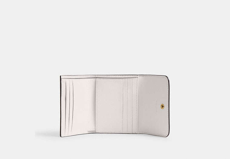 Mila Small Flap Wallet With Sticker Print