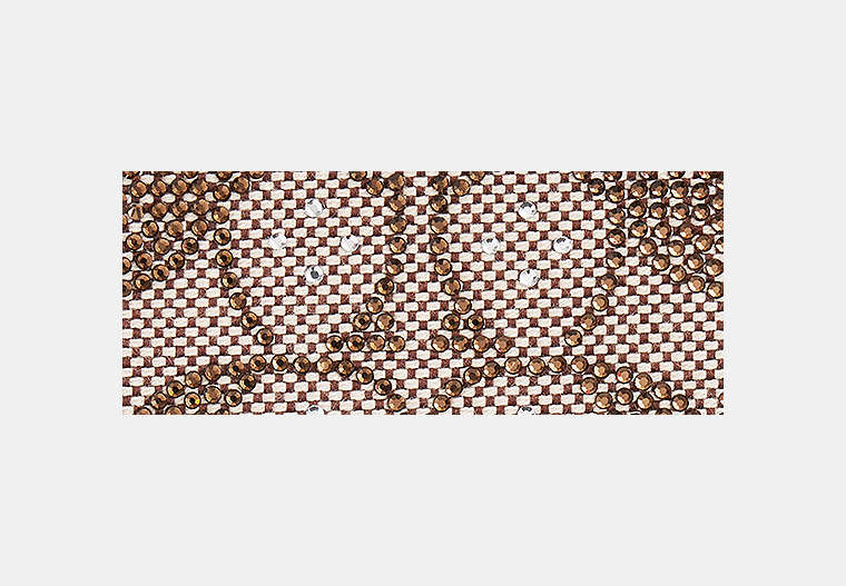 Essential Card Case In Crystal Signature Jacquard