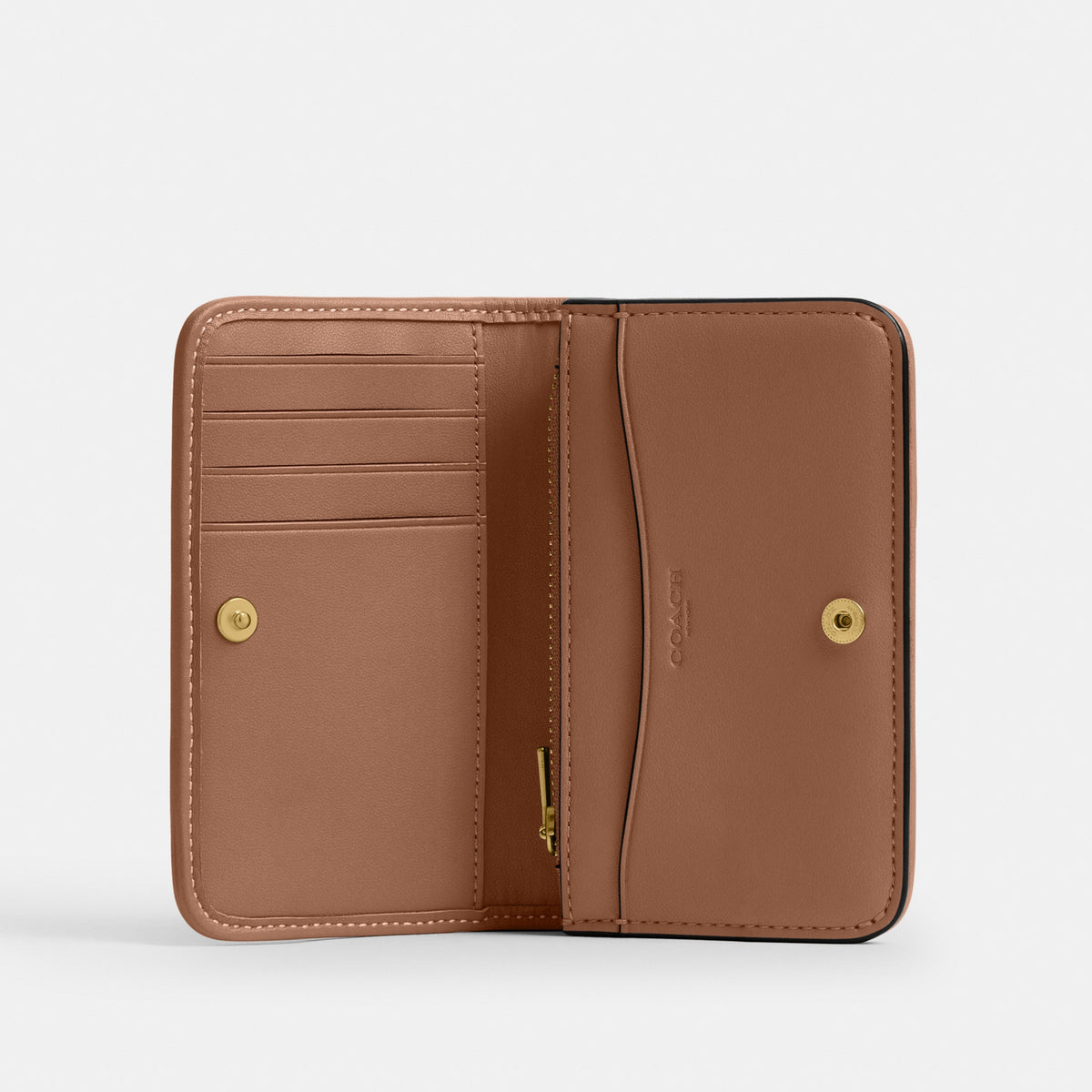 Essential Slim Card Case In Crystal Signature Jacquard