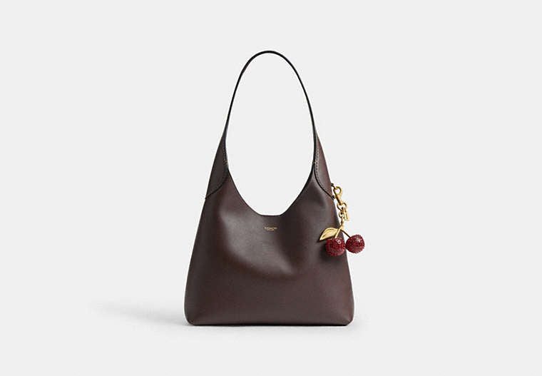 Crystal Cherry Bag Charm