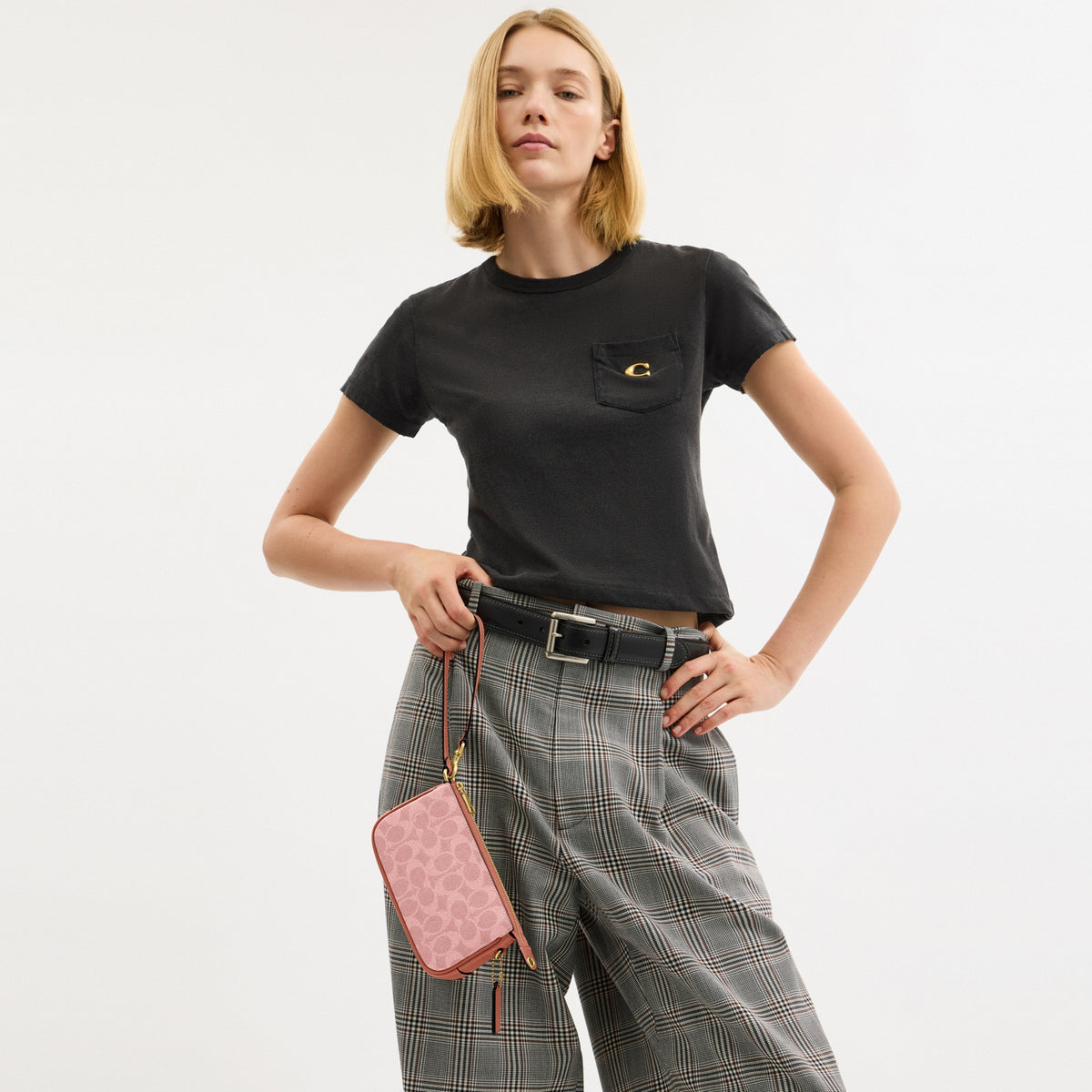 Plaza Bag 18 In Signature Canvas