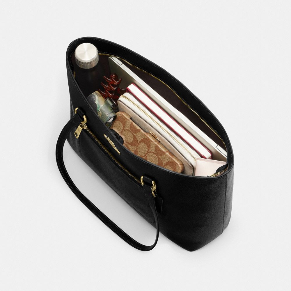 Station Tote Bag In Signature Leather