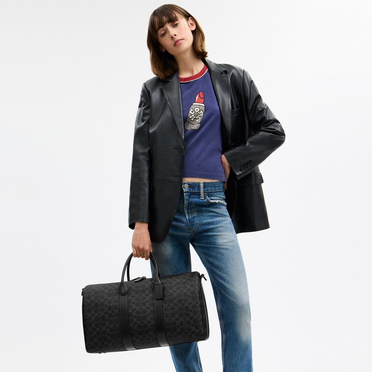 Compass Bag 45 In Signature Canvas