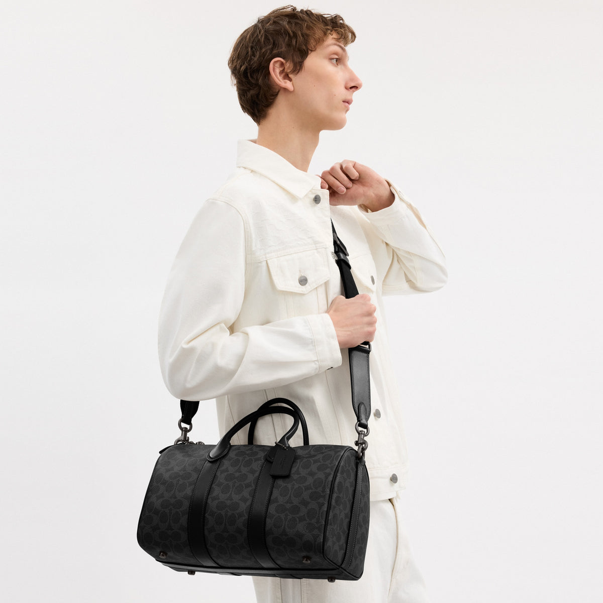 Compass Bag 35 In Signature Canvas